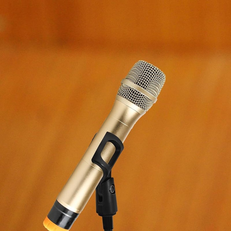 Black Flexible Gooseneck Microphone Stand with Universal Mount for Live Streaming Podcast Recording - Image 3